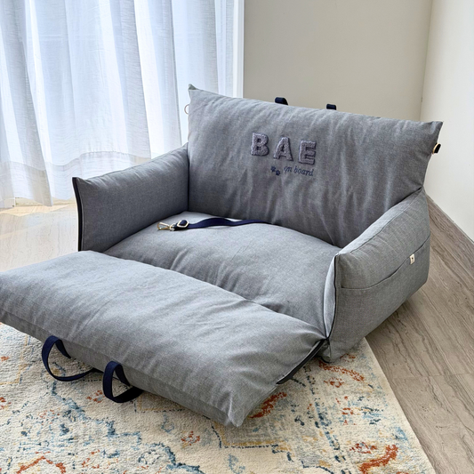 PoochMate Travel bed | Car seats for small dogs | Dog Car Seats | Best dog car seats India| Car seats for large dogs India