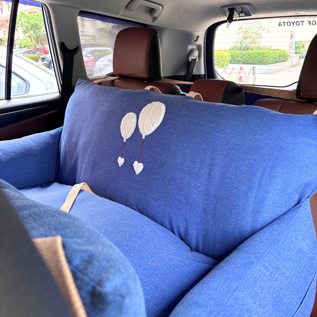 Blue Dog Car Seat | PoochMate Car Seats