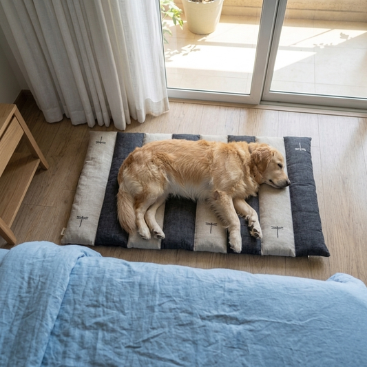 PoochMate Mats | Cotton Dog Mats | Dog Mat for sleeping | Dog Crate Mats | Washable cotton pet mats online India