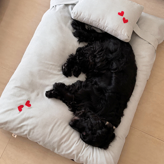 Flat dog beds online India | Cotton Dog beds | PoochMate Bed