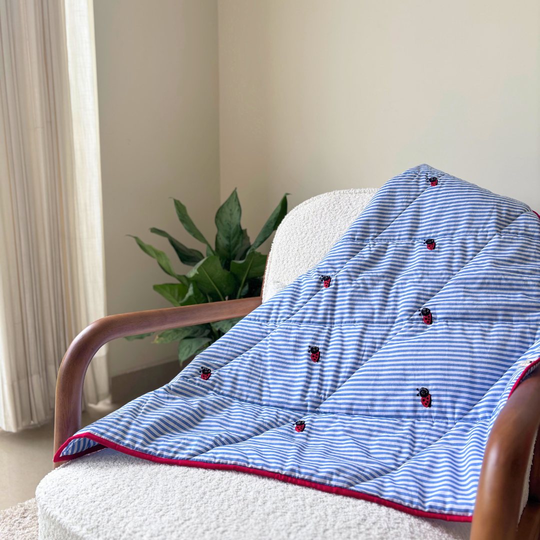 Cotton dog Blanket | Linen dog blanket | Luxury dog blankets online India | Cotton blankets for large dogs