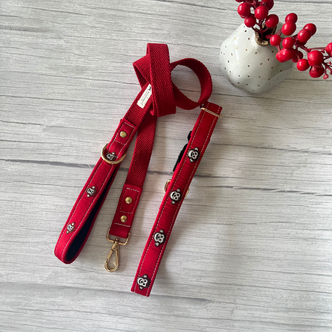 Cotton Dog Collars & Leashes online India