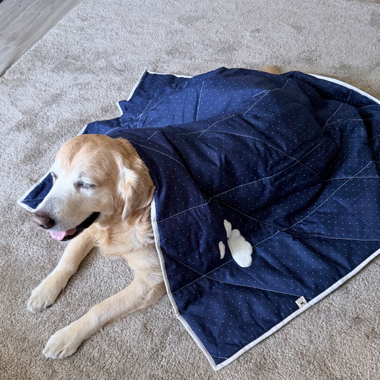 Cotton Dog Blankets | Pet Blanket | Best dog blanket | Dog blanket for bed | PoochMate Dog Blanket