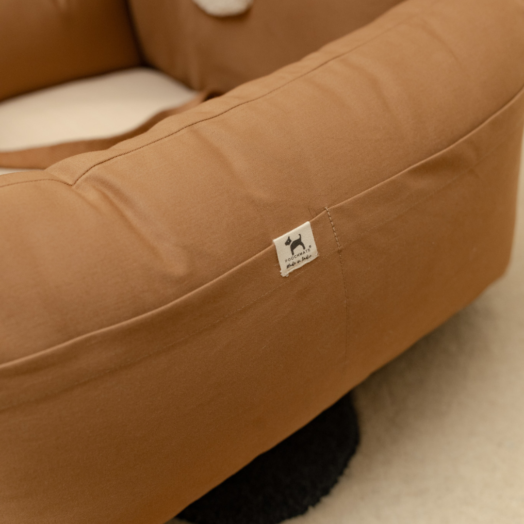 Dog Car seats with pockets | PoochMate Travel Dog Beds