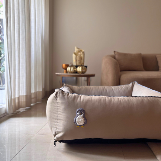 Dog beds with removable covers | PoochMate Beds | Washable dog beds online India