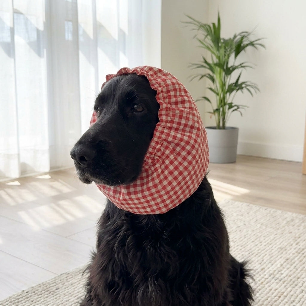 Dog Snood online India| Dog Snood for Cocker spaniel | Dog Snood for eating | Ear cover for dogs with long ears | PoochMate Dog Snood | Dog Snood for ears