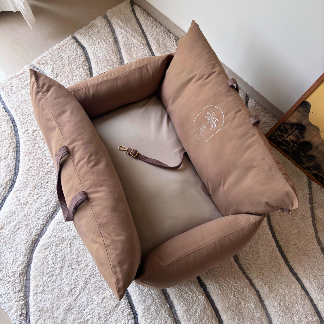 PoochMate Travel Bed for Dogs Travel Car Bed for Dogs