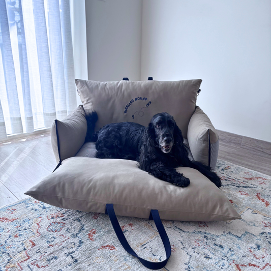 PoochMate Travel Beds | Best Dog Car Seat India | Car seats for large dogs | dog bed for car back seat| Dog car bed | Dog car bed for large dogs
