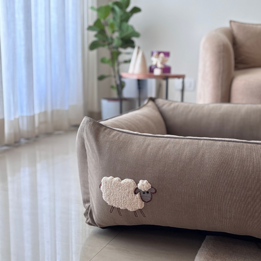 Personalized dog beds | Washable large dog beds India