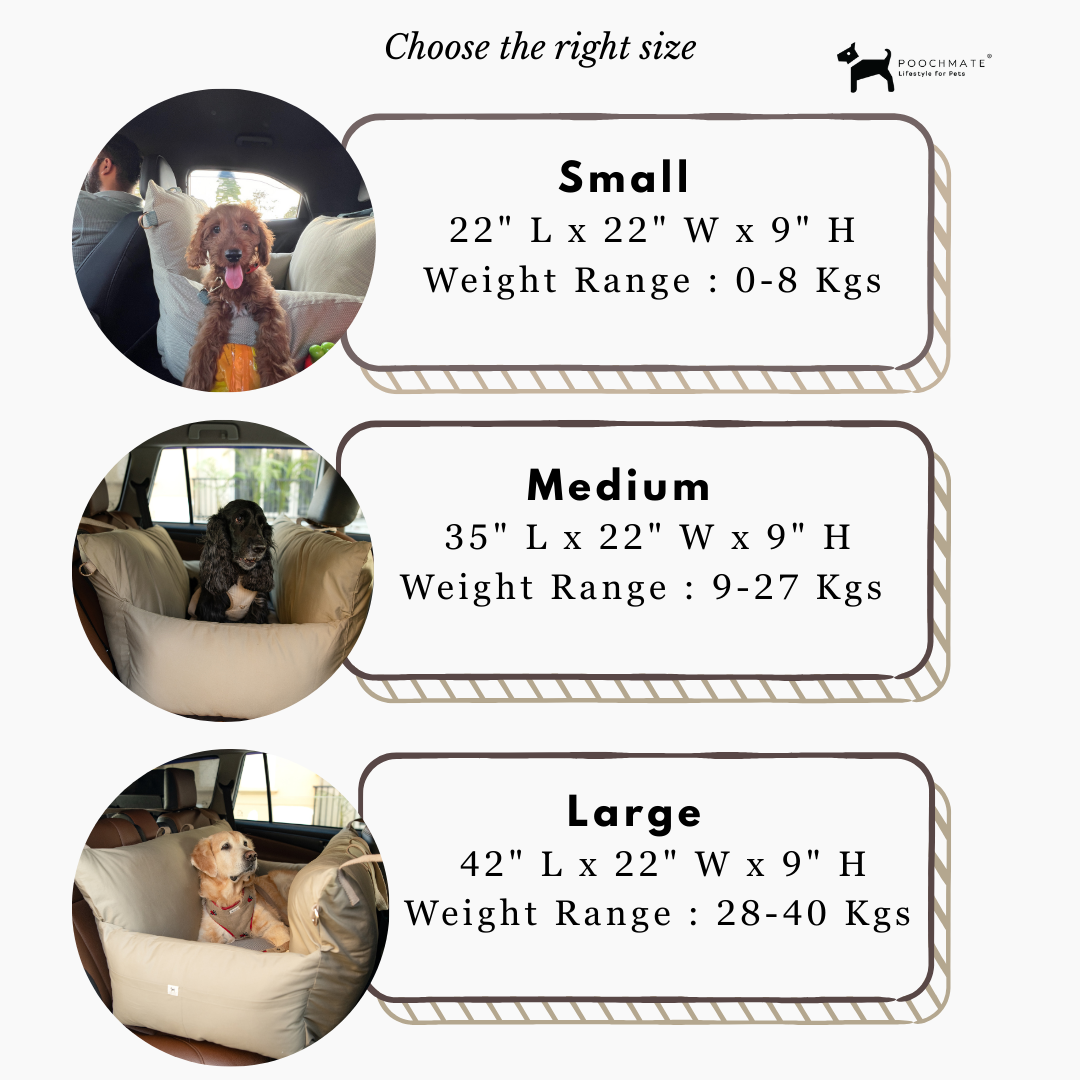 Dog Car Seats online India | Dog Travel beds online India