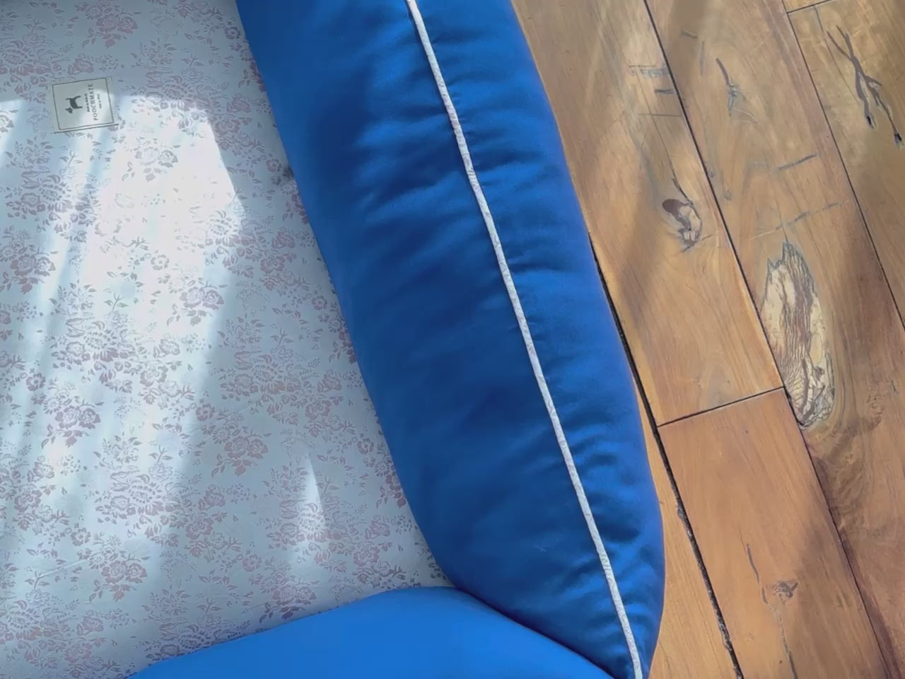 Load video: Cotton Dog beds with washable covers