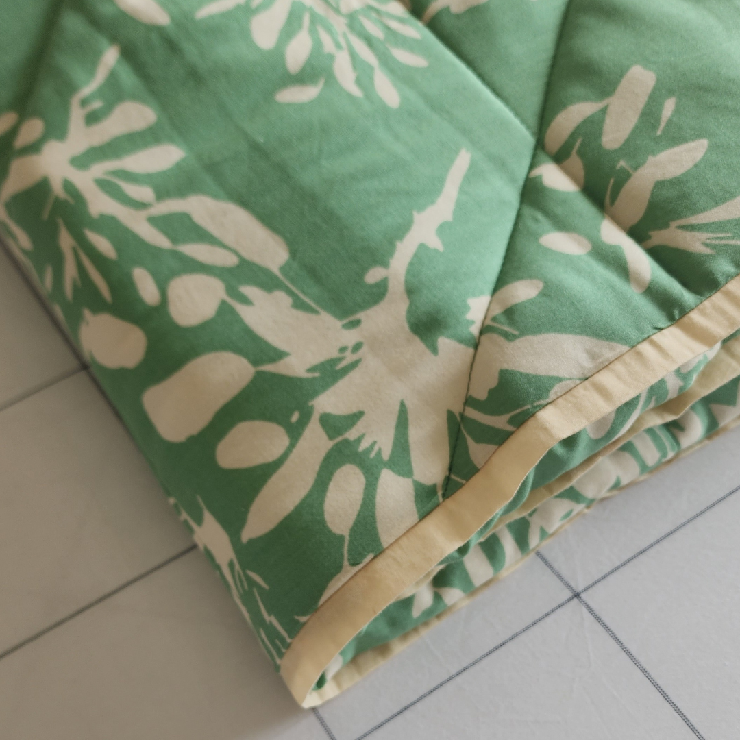 green cotton dog blanket| puppy blankets online