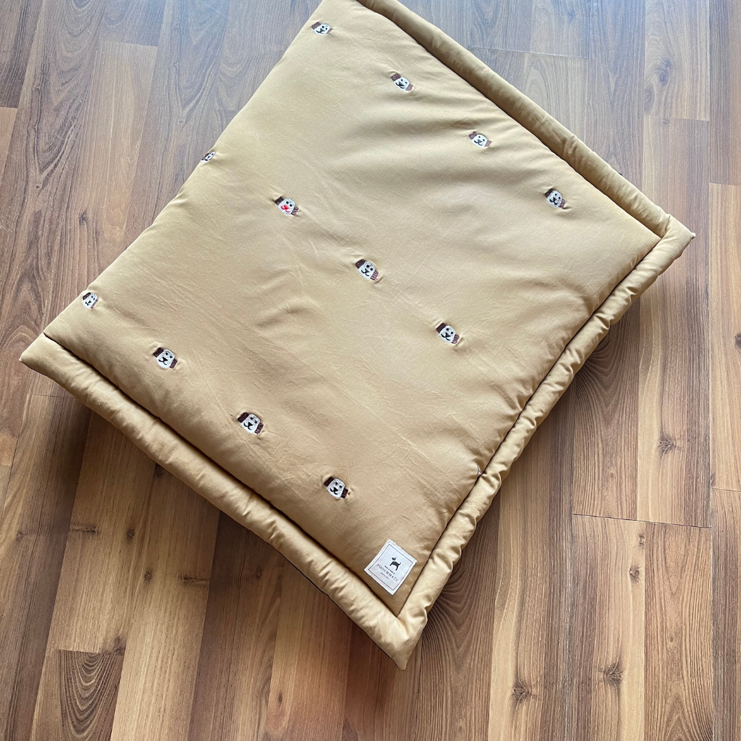 PoochMate OAK 3.0 : Group of Dogs Sand Brown Mat X-Large