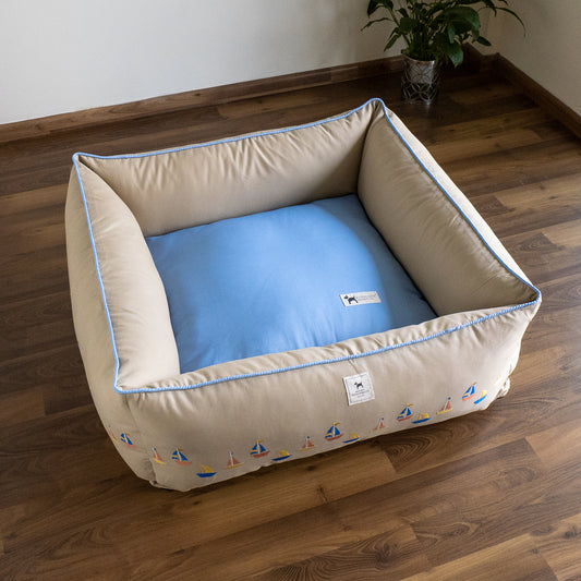 Washable Cotton Dog Beds online India | PoochMate X IDam Dog Beds