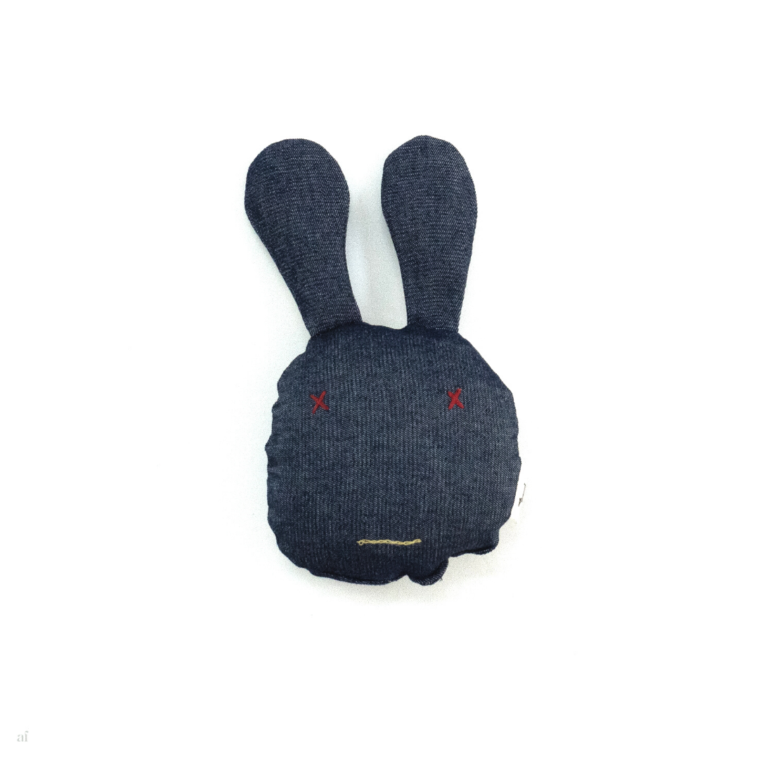 PoochMate Denim Bunny Dog Toy Denim dog toys online India