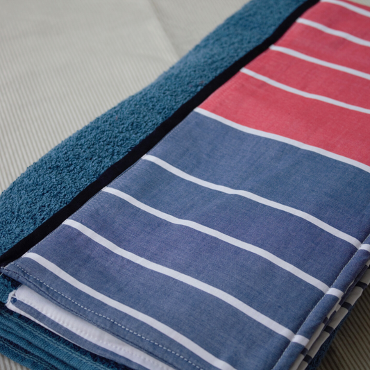 PoochMate OAK Doggie Towel - Nautica Blue