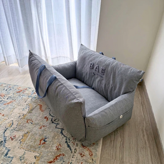 PoochMate Travel bed | Car seats for small dogs | Dog Car Seats | Best dog car seats India| Car seats for large dogs India