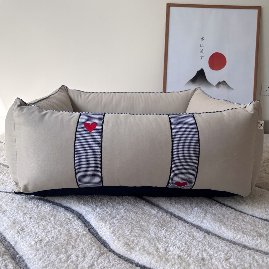 Large dog beds with removable covers | Beds for golden retrievers online India
