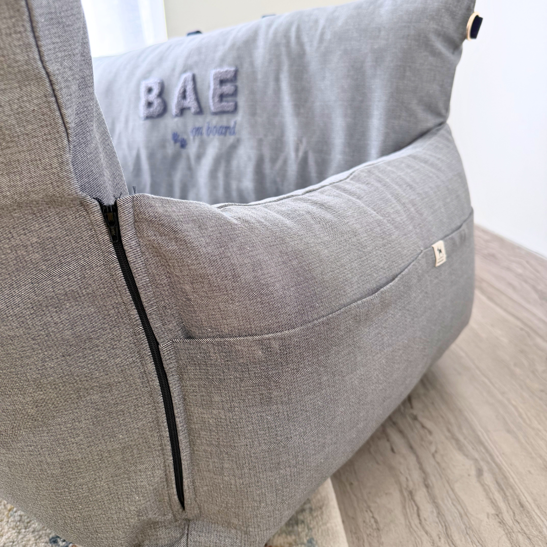 PoochMate Travel bed | Car seats for small dogs | Dog Car Seats | Pet car seats India| Best dog car beds India