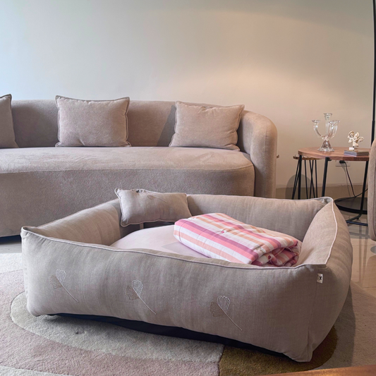 Dog Bedding sets online India | Dog Bed & Blanket Set| PoochMate Beds 