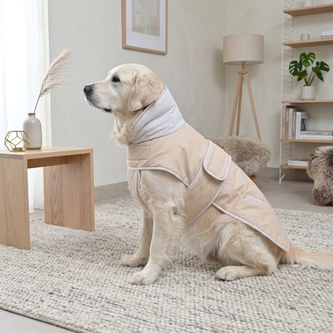 Dog winter clothes | Winter dog jacket | Quilted dog jackets | Best winter jackets for dogs online India