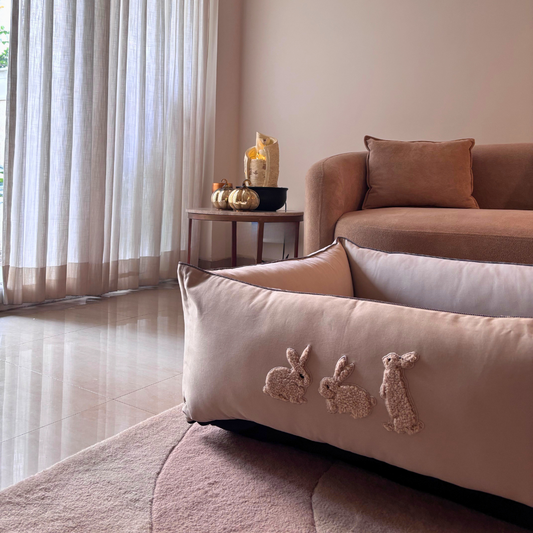Washable cotton dog beds | Cotton beds for dogs | Large dog beds | PoochMate Dog Beds