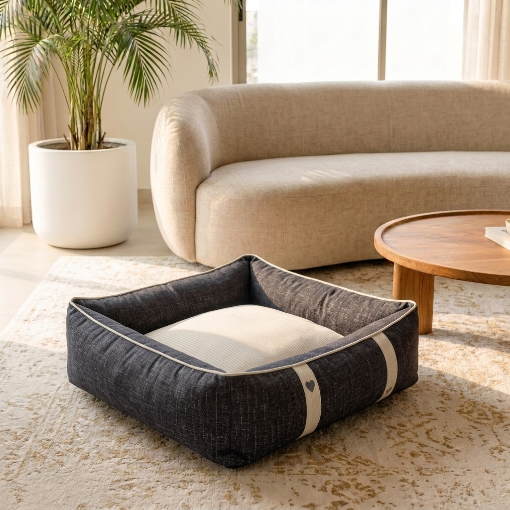 PoochMate India| Dog Beds with removable covers online India| Large washable dog beds India| Dog Beds India