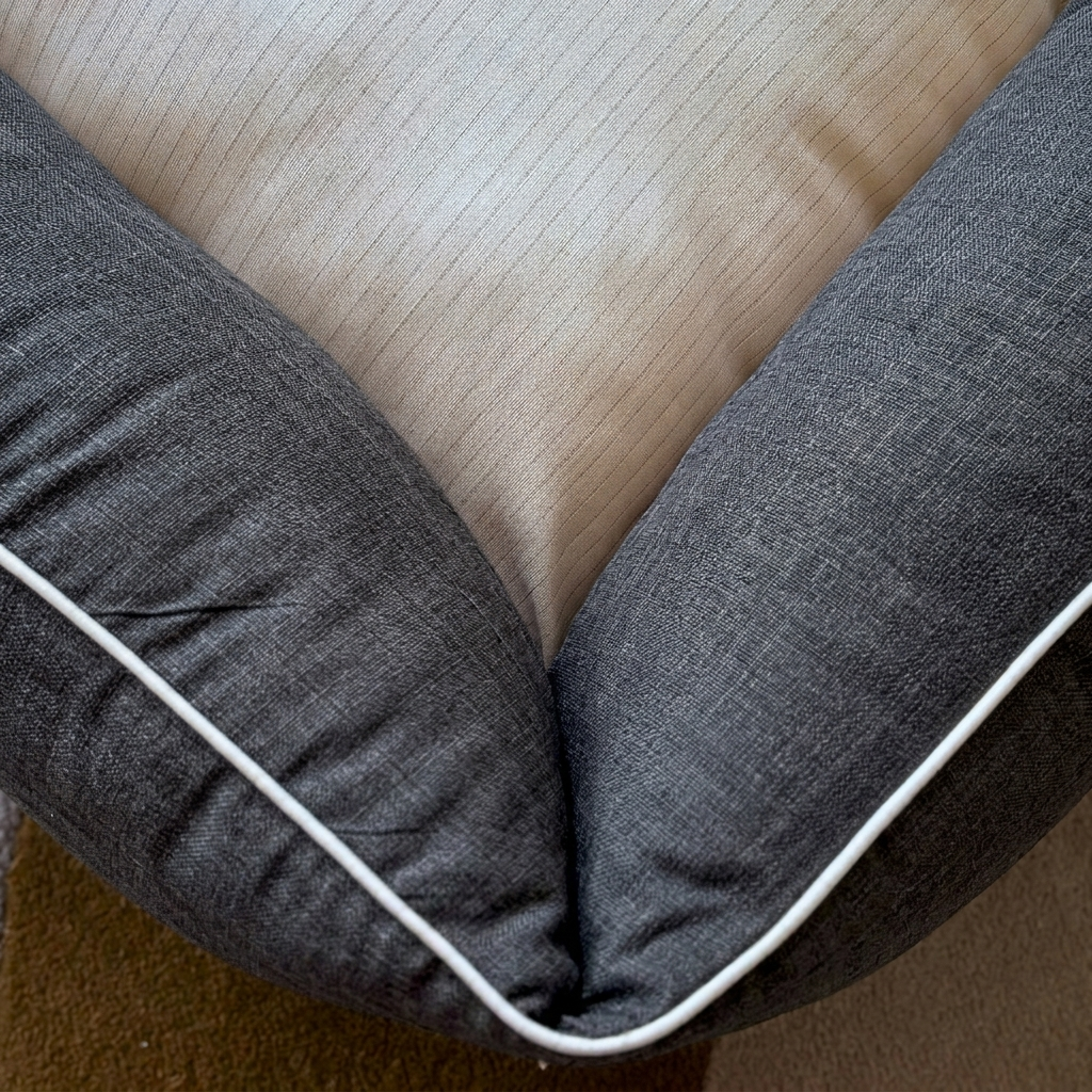 PoochMate Bed and blanket sets| Cotton dog beds | Dog beds with removable covers | Large dog beds