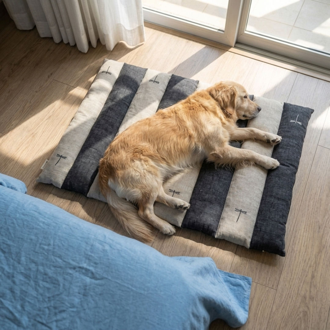 PoochMate Mats | Cotton Dog Mats | Dog Mat for sleeping | Dog Crate Mats | Washable cotton pet mats online India