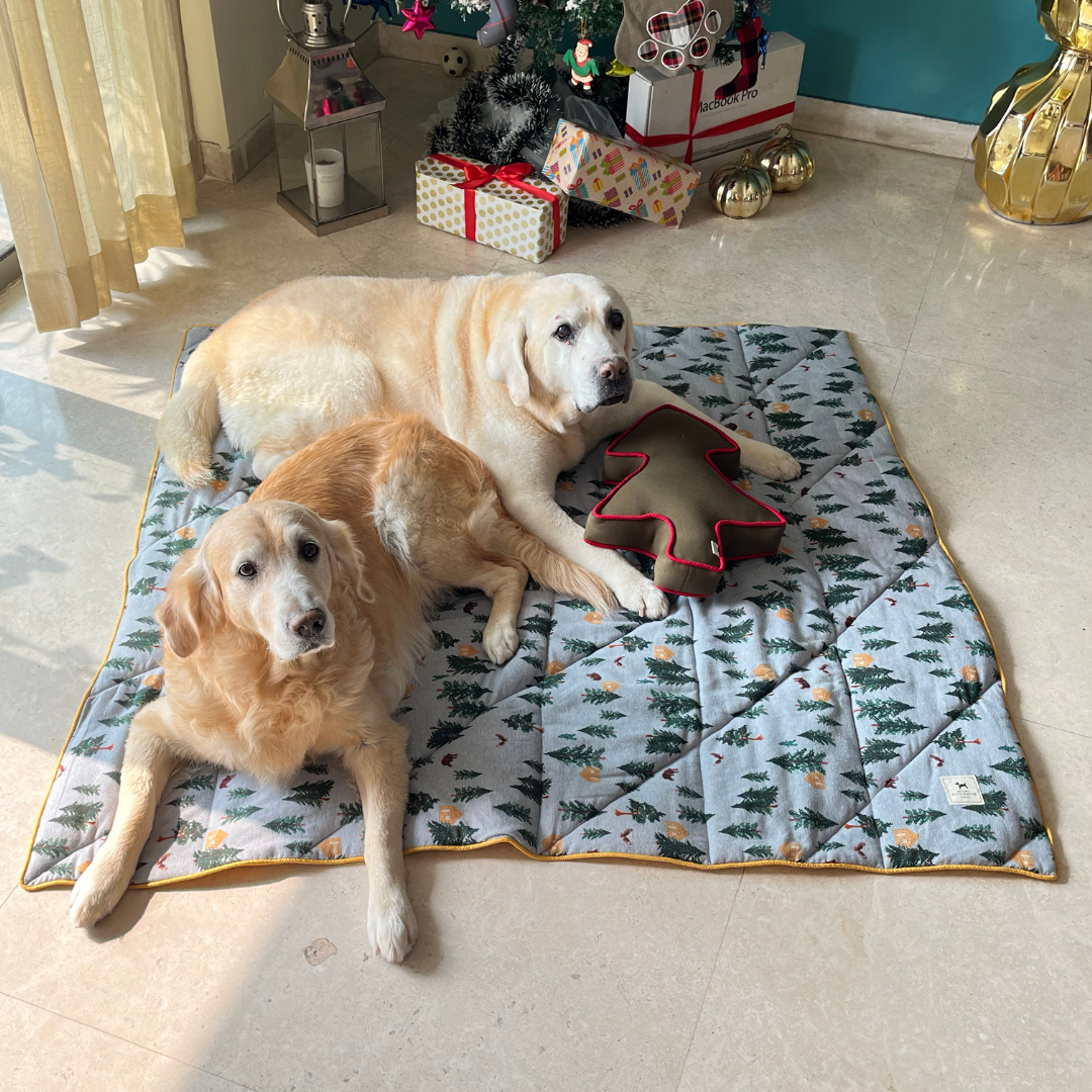 Christmas Dog Blanket | Fleece Dog Blankets