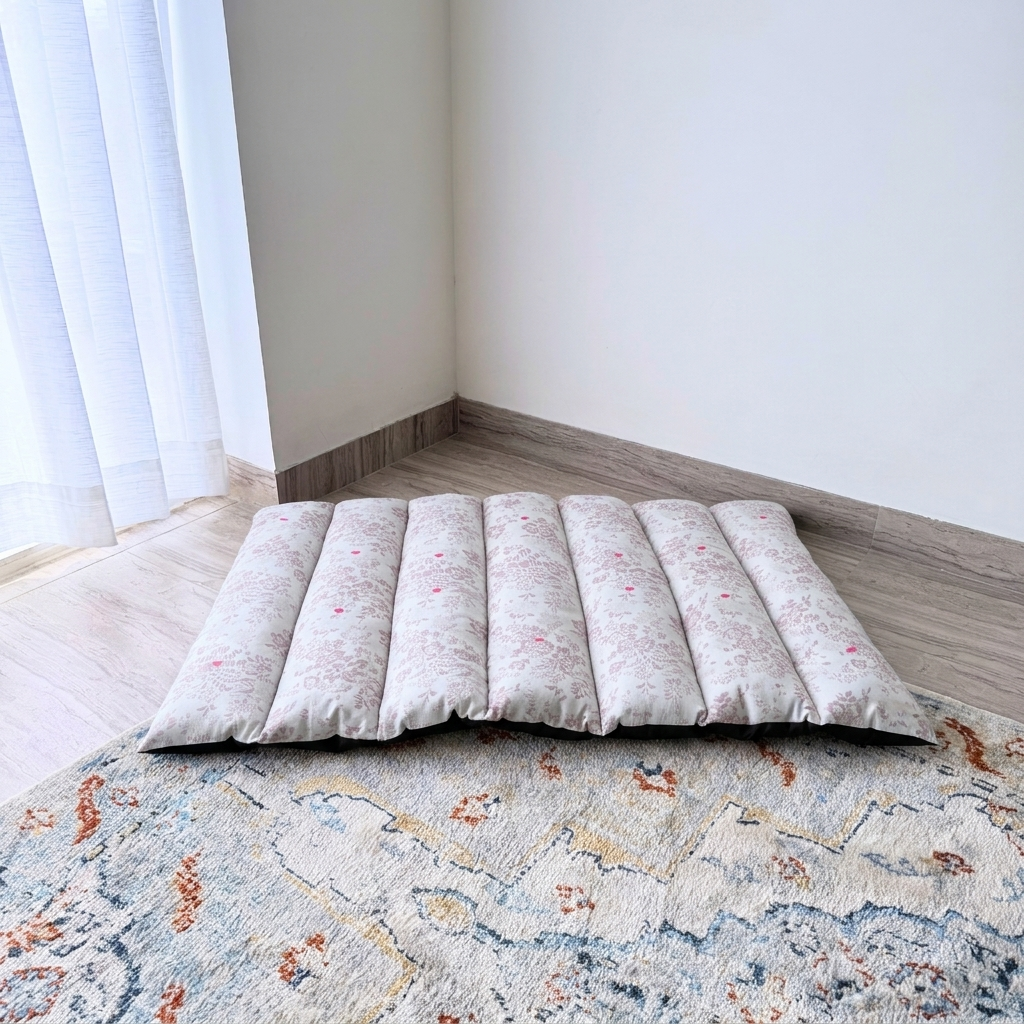 PoochMate Mats | Cotton Dog Mats | Dog Mat for sleeping | Dog Crate Mats | Washable cotton pet mats online India