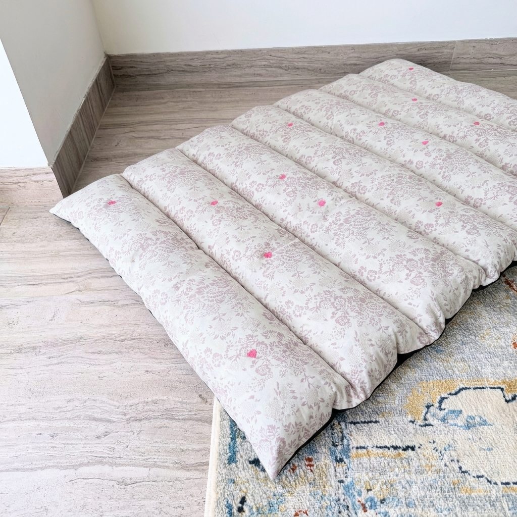 PoochMate Mats | Cotton Dog Mats | Dog Mat for sleeping | Dog Crate Mats | Washable cotton pet mats online India