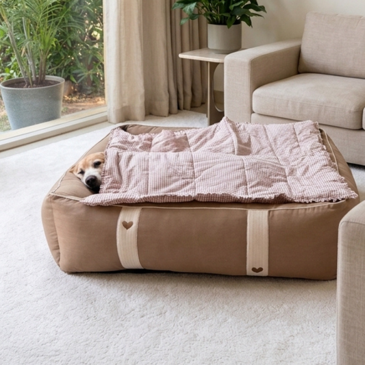 PoochMate India| Dog Beds with removable covers online India| Large washable dog beds India| Dog Beds India