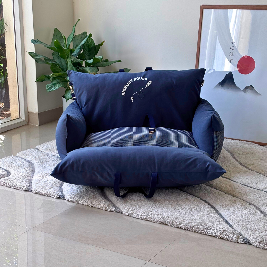 Travel Dog Beds | Car Seats for dogs | Large dog car Seats online India