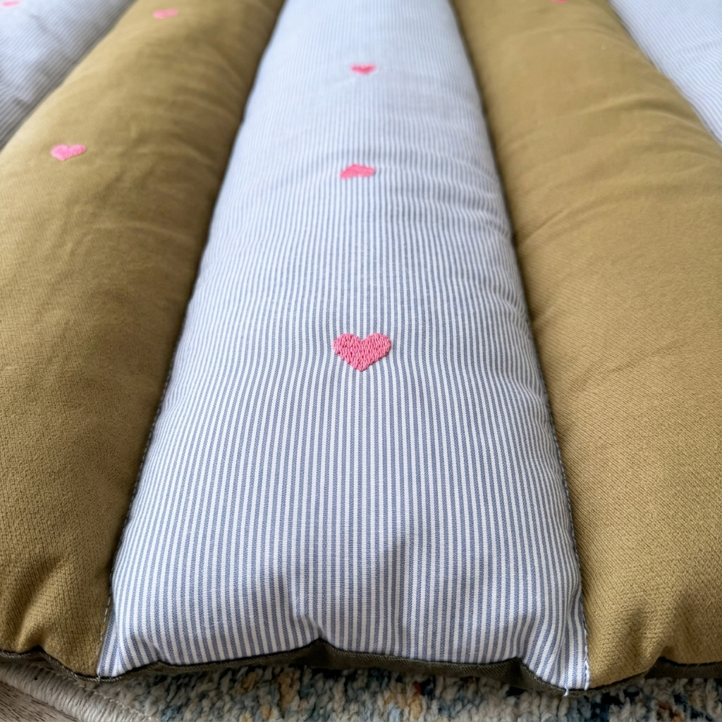 PoochMate Dog Mats | Pet mats for sleeping | Cotton dog mats for sleeping| Dog Mat for Cage