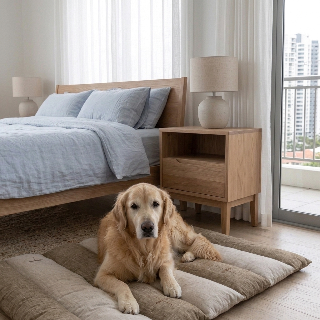 PoochMate Mats | Cotton Dog Mats | Dog Mat for sleeping | Dog Crate Mats | Washable cotton pet mats online India