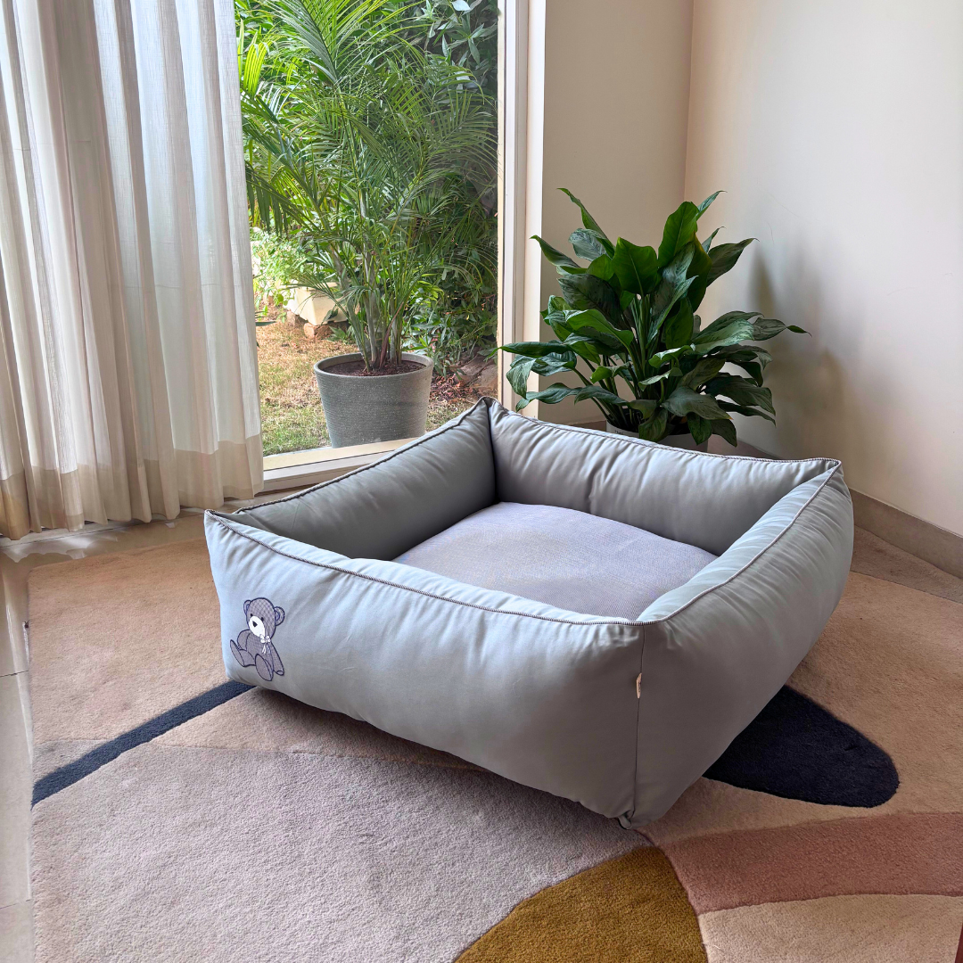 PoochMate Dog | Best dog beds online India | Dog beds with removable covers | Washable dog beds online India