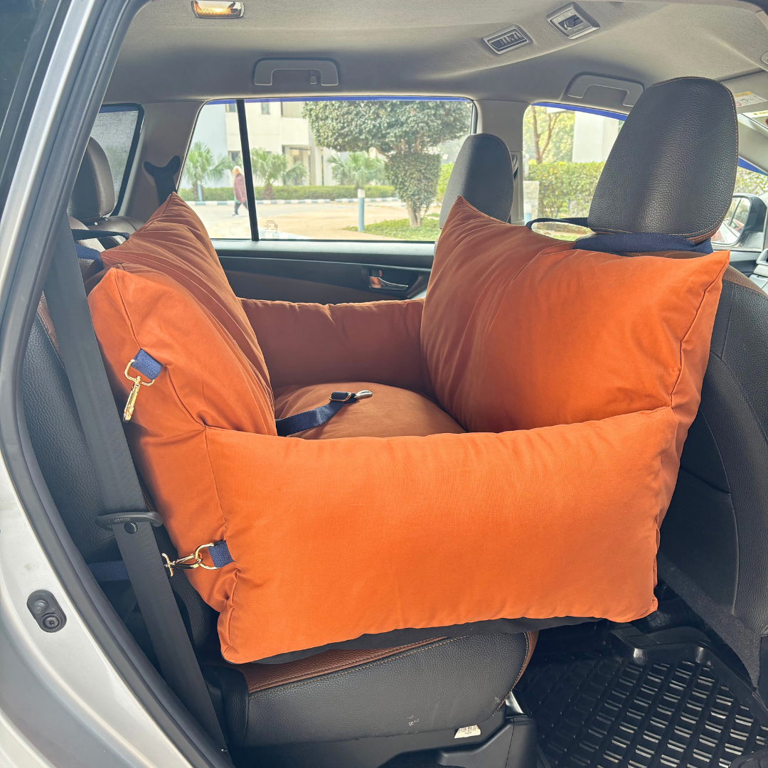 PoochMate Travel Bed for Dogs Travel Car Bed for Dogs