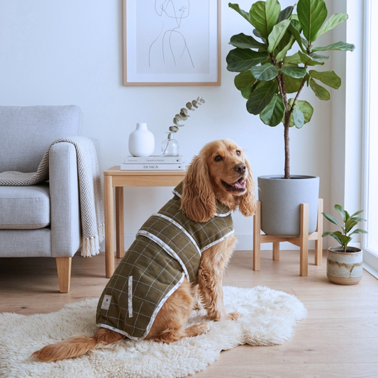 Winter Dog clothes online India | Dog Jackets India| Best winter coats for dog online India | Dog winter coat | Quilted dog jacket | PoochMate