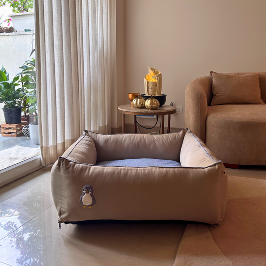 Dog beds with removable covers | PoochMate Beds | Washable dog beds online India