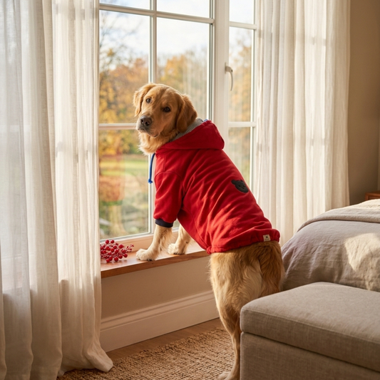 Dog winter clothes| Dog Sweatshirt online India | Dog hoodies online India | Winter clothes for large dogs | PoochMate India