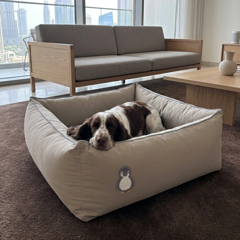 PoochMate Beds | Cotton Dog Beds | Washable dog beds India