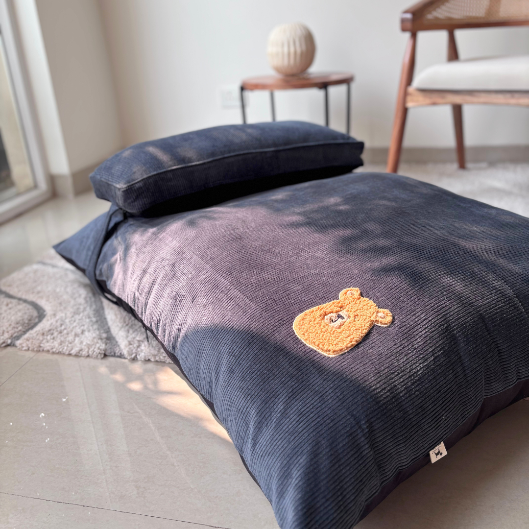 Flat Dog Beds | Large dog beds | best dog beds India | PoochMate Bed
