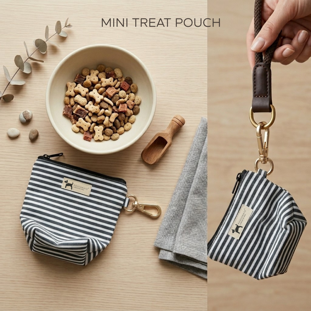Dog Travel Essentials online India | Training treat pouch | Dog Training pouch | Training treat pouch for dogs | Pet treat pouch | Dog travel essentials India | PoochMate India