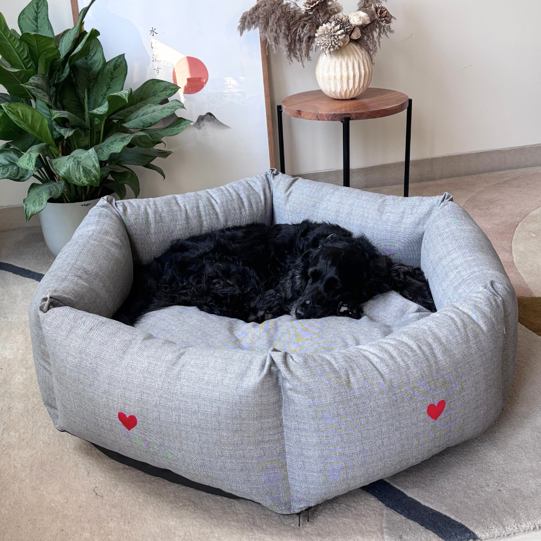 PoochMate Dog Beds | Best dog beds online India | Dog beds with removable covers | Washable dog beds online India
