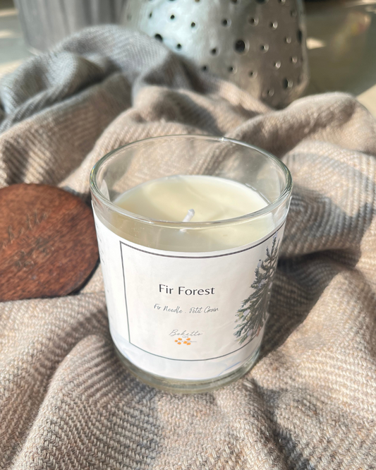Fir Forest Christmas Candle