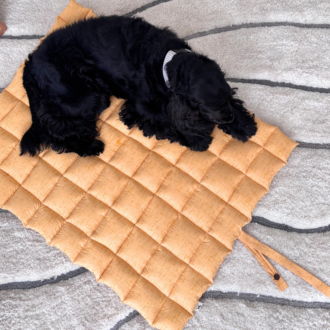 Quilted Cotton Dog Mats | Travel Pet Mats India