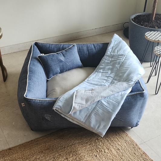 Dog Bedding sets online India | Dog Bed & Blanket Set