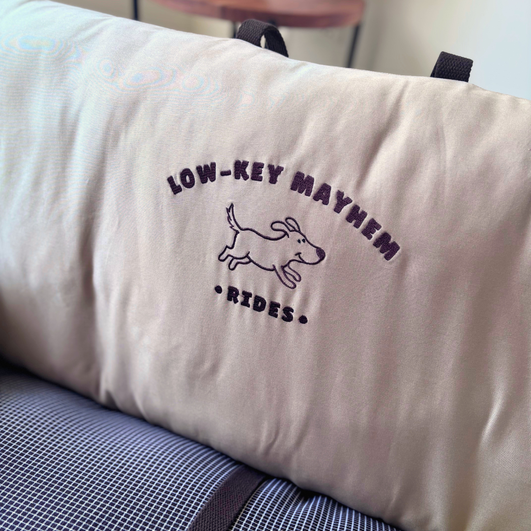 PoochMate Travel Bed | Dog Car seat | Dog Travel beds online India | Travel beds for large dogs | Car seats for large dogs India