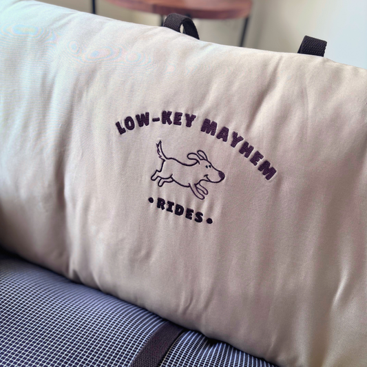 PoochMate Travel Bed | Dog Car seat | Dog Travel beds online India | Travel beds for large dogs | Car seats for large dogs India